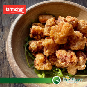 Farmchef Frozen Fried Fully Cooked Chicken Golden Crispy Karaage 1KG